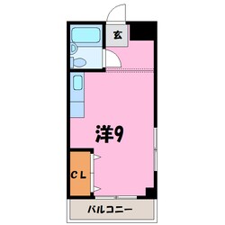 シャトレ宮町の物件間取画像